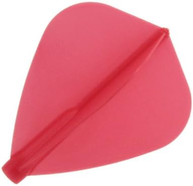 Fit Flight Cosmo Darts 6 Pack Kite Dart Flight (Red)