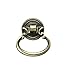 Allison Round Drawer Knob in Antique Brass Finish (Set of 10)