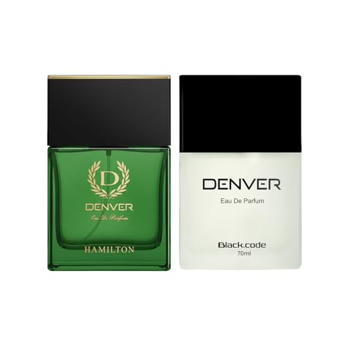 Image of Denver Hamilton & Black Code Perfume For Men- 70 ML Each, Pack of 2|Long Lasting Perfume| Eau de Parfum