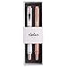 Rose Gold Pen Set by Creoly | Two Luxury Writing Pens in a Gift Case | Rollerball With Black Ink
