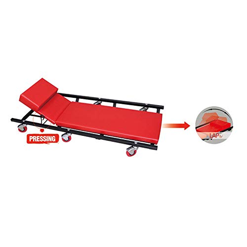 Tril Gear 40" Mechanics Work Rolling Creeper Tool Garage Auto Car Repair Stool Adjustable #TOP2