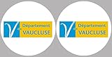  le Vaucluse (2fois 10cm) - Sticker/autocollant