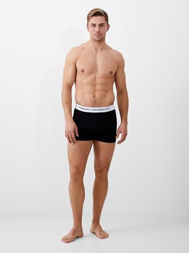 French Connection Boxers for Men – Pack of 5 – Everyday Wear Men’s Underwear that Combine Style with Comfort3