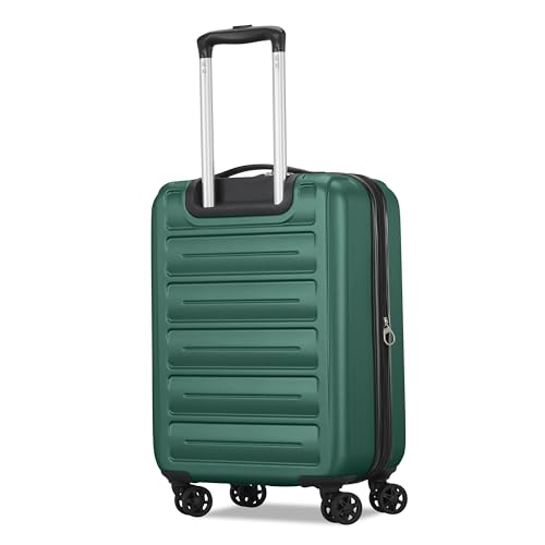 Image of American Tourister Westridge Hardshell Luggage Set - 3 Piece Set - 20 inch Carry-On, 24 inch & 28 inch Checked Luggage Set with 360 Spinner Wheels - Expandable Suitcases for Extended Travel - Malachite Green