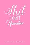 shirin david blackfacing  shitI can\'t remember password book V1.1: Internet Password Organizer And Username Keeper Address Book For Passwords , 6x9 , 120 pages