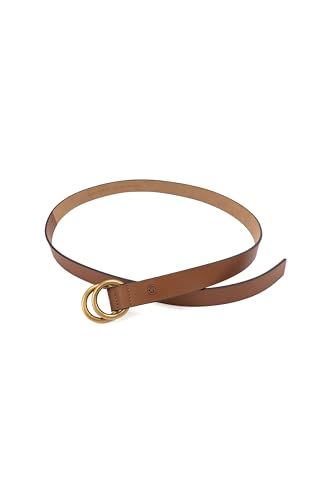 Michael Kors Womens 1 Inch Double Ring Leather Belt, Fashion Accessory for Everyday Wear4