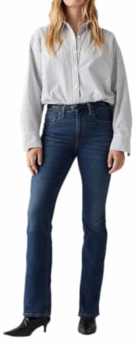 Levi's 725 High Rise Bootcut, Jeans Donna, Blu ( Blue Wave Dark ), 30W / 30L