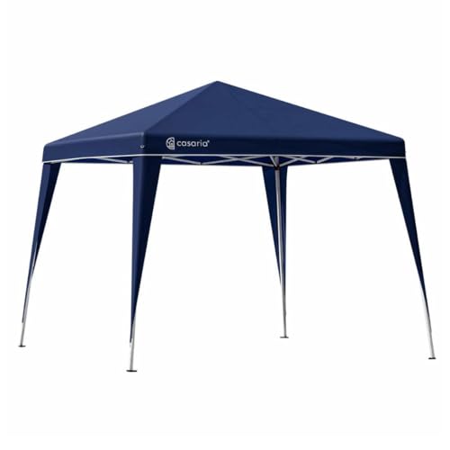 CASARIA® Pabellón Capri 3x3m Carpa Cenador de Jardín Fiestas Protección UV50+ Pop-Up Camping Festivales Patio