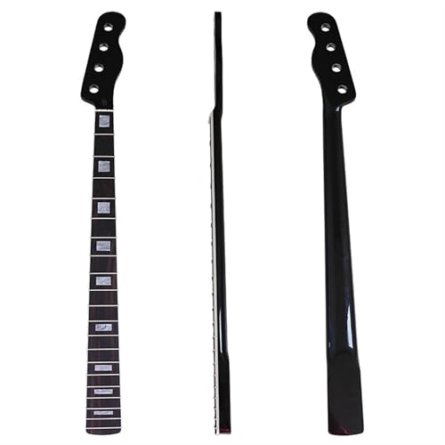 TTOBHF 4 Cuerdas 20 Trastes Mástil De Guitarra Eléctrica Arce Canadiense Mango De Bajo Mástil Jazz...