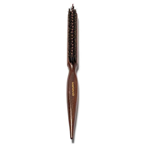 Grannaturals 850746007678 Boar & Nylon Bristle Styling Brush - Teasing Comb With Rat Tail Pick thumb #3