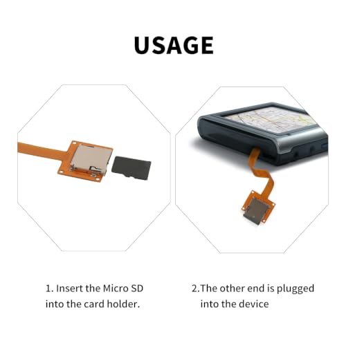 Cable de extensión micro SD con agujeros de tornillo para actualizar consolas y pantallas 6