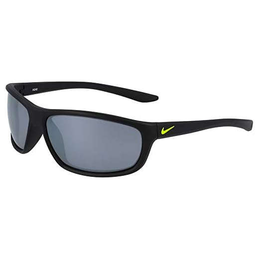 Nike DASH EV1157 MT BLACK/VOLT/GREY W/SIL FL (071) - Gafas de sol