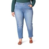 Levi Strauss Signature Gold Women's Totally Shaping Ultimate Pull-on Ankle Straight Jeans (Also Available in Plus), (New) Celestial Mirage