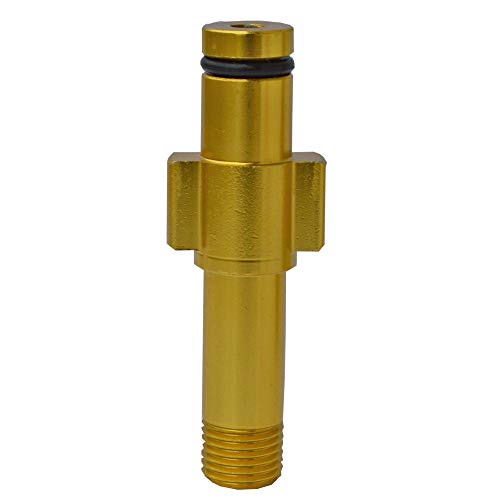 BEARFORCE Metal Brass Adapter Foam Cannon Foam Nozzle Foam Generator Foam Gun High Pressure Washer Soap Foamer for Nilfisk Karcher Huter Elitech Lavor (Adapter C)