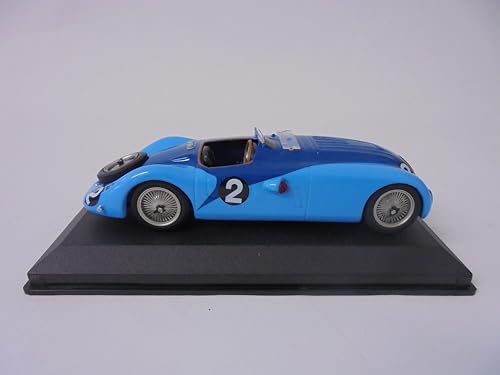 OPO 10 - 1/43 scale model car compatible with Bugatti 57G #2 Winner Le Mans 1937-24LM14, Multicolored, 10.23 cm - Image 4