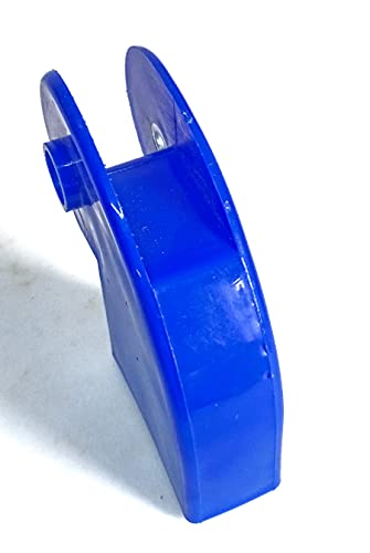 Image of Library Ladder Bottom Wheel Kit (2 Pcs) Blue