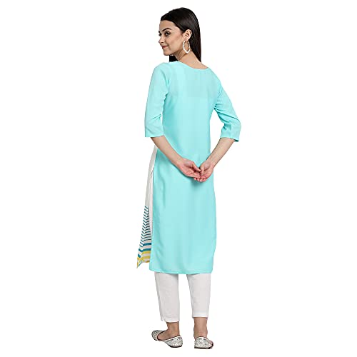 Image of Women's Crepe Straight Kurta
