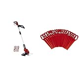 Empuñadura antideslizante Einhell GE-CT 18 Li Solo- Recortabordes Inalámbrica 18V, Tiempo De Carga 40 Min + 3405730 Cuchillas De Recambio para GE-CT 18 Li, 25 X 60 X 95
