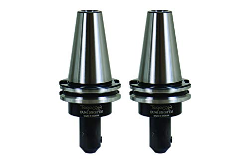 Tegara CAT40 5/16 in x 3.0 in. End Mill Tool Holder 2 pcs 202-7438-2 S[