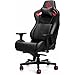 Image for HP Citadel gaming chair (office chair, desk chair, height adjustable, lumbar cushion, pillow, 4D adjustable armrests) black / red