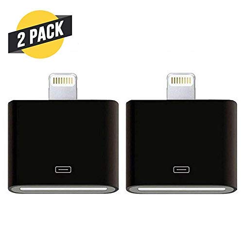 Premium to Adapter, Hongwei Adapter for Phone 5/5S/6/6S/6 Plus/6S Plus/SE, Pad 4th Generation/Air/Mini/Pro, Pod Nano 7th Generation and Pod Touch 5th (Black)