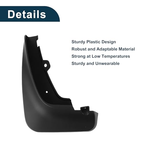 Image of Mud Flaps Splash Guards for Volkswagen Tayron 2019-2023 W /Mount Accessories Mud Guards Front and Rear 1 Set