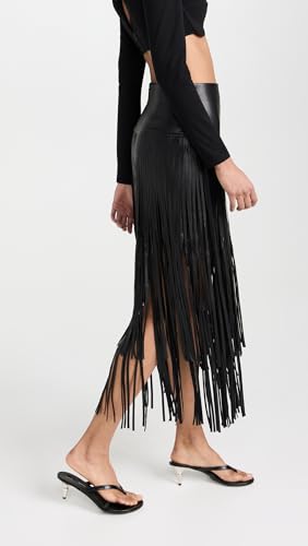 L'AGENCE Women's Karolina Fringe Skirt4