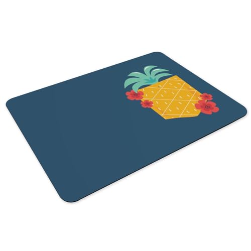 Sets de table bleu ananas : protégez votre table des taches avec style - 3