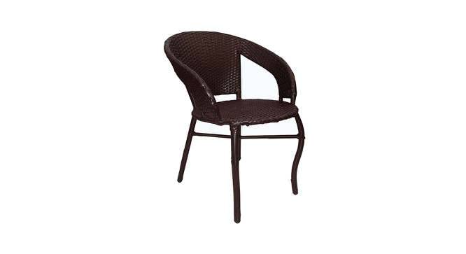Image of India Rattan Wicker Outdoor Indoor Garden Furniture Set for Tea Coffee Balcony Furniture Lawn Furniture Patio Seating Set 4 Chair 1 Table (Brown1)