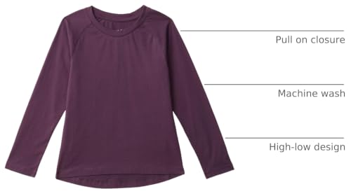 Image of #4kids Girl's Essential High-Low Long Sleeve T-Shirt (Little Kids /Big Kids)