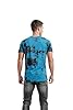 RONOMO Men's Round Neck Short Sleeved T-Shirt | Medium Elasticity | Soft and Breathable | Pre Shrunk Treatment| (FK Blue 4XL) #4