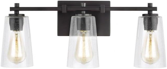 - Generation Lighting-Sean Lavin-3 Light Bath Vanity in Traditional Style-21.5 Inch Wide by 8.88 Inch Tall-Oil Rubbed Bron