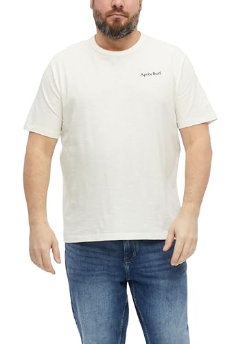 T-Shirt s.Oliver Homme avec Imprimé sur le Devant en Coton Souple