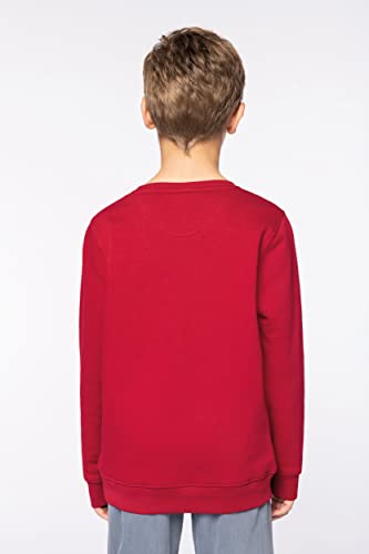 Sweatshirt enfant COOZO : pullover col-rond en maille douce et résistante - 3