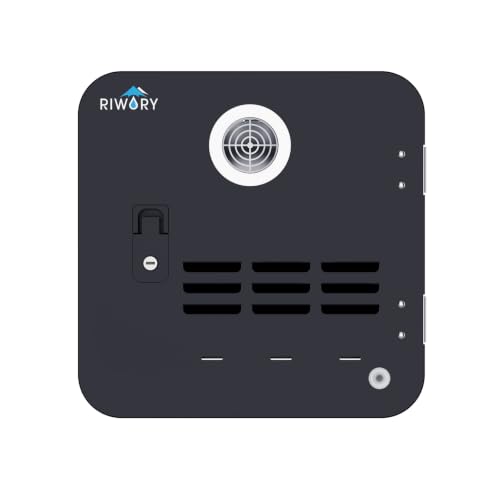 Image of 15 inch x 15 inch RV Water Heater Replacement Door, Black External Access Door Kit for RIWORY RV Tankless Water Heaters, Fits 13.2 inch-13.4 inch L x 13.2 inch-13.3 inch H Cutout