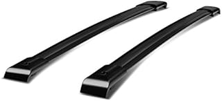 Pair OE Style Aluminum Bolt-on Top Rail Roof Rack Cross Bar Baggage Carrier Replacement for Honda Odyssey 05-10