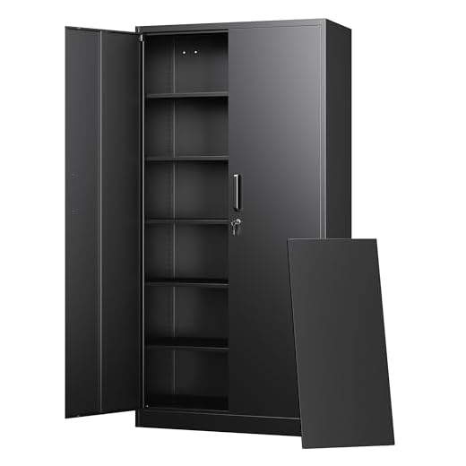 Letaya Adjustable Metal Storage Cabinet