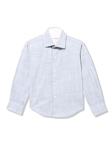 Isaac Mizrahi Boy's Chambray Cotton Button Down Shirt