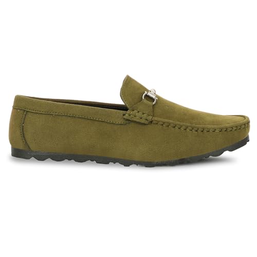 Image of TROTUS Men's Stylish & Comfortable with Soft Cushioned Insole | Hand-Stitched Design for Trendy | Loafer for Men