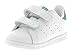 adidas Stan Smith CF I, Zapatillas Unisex niños, Blanco (Footwear White/Footwear White/Green 0), 25 EU