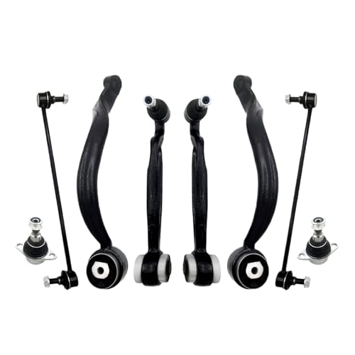 Brazos de control delanteros superiores e inferiores, rótula y barra estabilizadora, 8 piezas, compatibles con Land Rover Range Rover 2003, 2004, 2005, 2006-2012, suspensión automotriz.