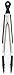 OXO SoftWorks 9-Inch Locking Tongs with Nylon Heads