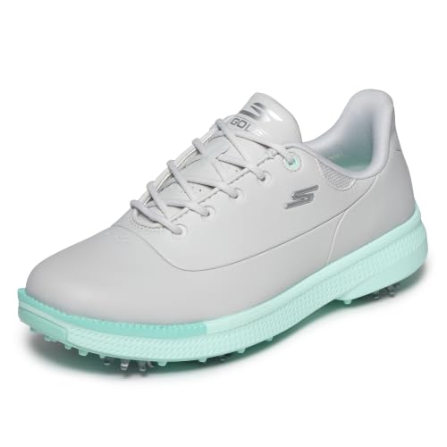 Image of Skechers Women's Jasmine Waterproof Golf Shoe | Golf, Waterproof, ECO FLIGHT Cushioning, GRIPFLEX Outsole, Light Weight, Replaceable Softspikes