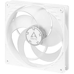 Ventilador 140Mm ARCTIC P14 PWM - 140 mm Ventilador de Caja para CPU con PWM, Motor Muy Silencioso, Computadora, 200-1700 RPM - Blanco/Transparente