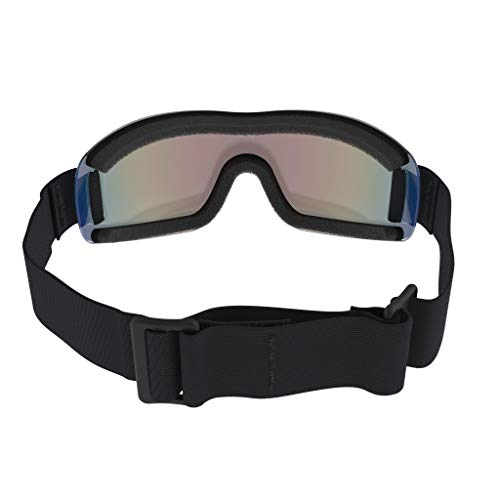 Kroop's 13-Five Goggles - Protect Your Eyes From Wind, Rain, Dust, And More. Great All-Purpose But Built For Extreme Sports. Made In Usa. Red Flare #TOP1