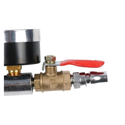 Compresseur de valve auto à tige de gonflage rapide 220PSI intégrée - 6