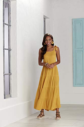 Image of Mud Pie Women's Tiered Maxi Dress