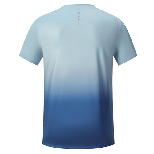 TOLOER Camiseta masculina de manga curta verão secagem rápida atlética corrida fitness treinamento c