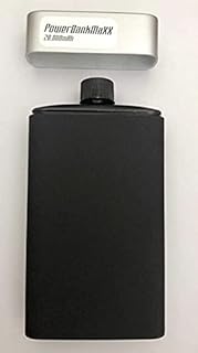 Binocktails BEV-Bank Hidden Power Bank Flask - Holds Approximately 8 oz. (235 ml)