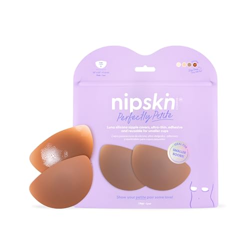 Image of NIPSKIN Silicone Luna & Triangular Nipple Covers - Adhesive, Reusable & Hypoallergenic Breast Covers for Cup A-D+